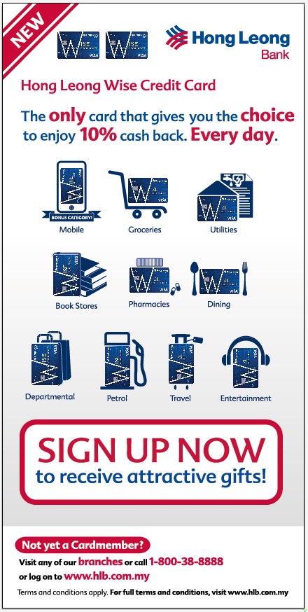 Hong Leong Bank Wise Card Roadshow @ Paradigm Mall