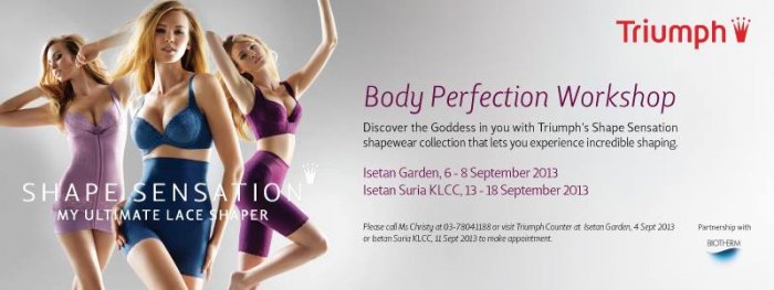 Body Perfection Workshop by Triumph