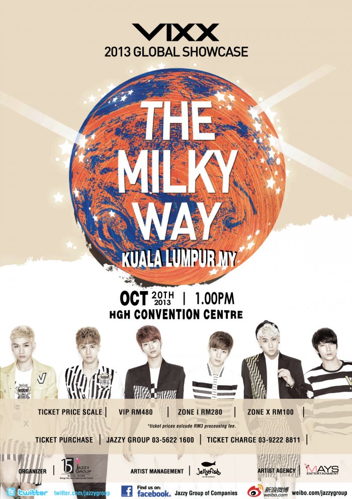 VIXX First Global Showcase 2013 - The Milky Way Live in KL