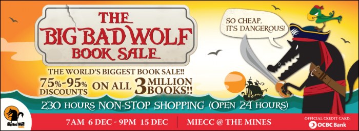 The Big Bad Wolf Books Sale