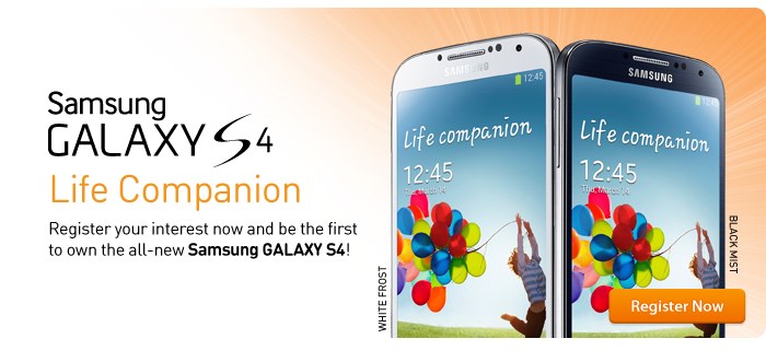 Samsung Galaxy S4 Ownership Interest Registration by U Mobile