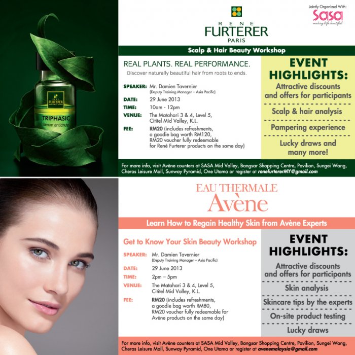 Eau Thermale Avene Get To Know Your Skin Beauty Workshop