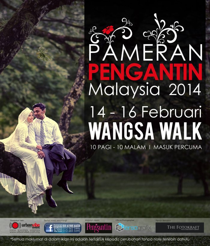 Pameran Pengantin Malaysia 2014 - Wangsa Walk