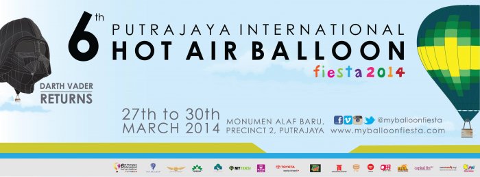 6th Putrajaya International Hot Air Balloon Fiesta 2014