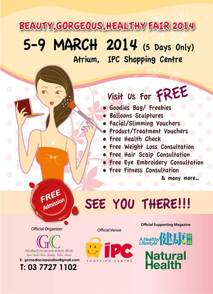 IPC Beauty, Gorgeous, Healthy Fair 2014