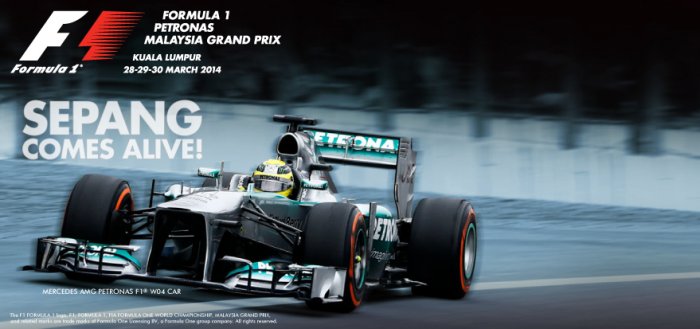 Formula 1 Petronas Malaysia Grand Prix 2014