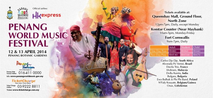 Penang World Music Festival - PWMF 2014