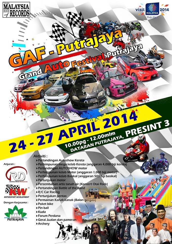 GAF Putrajaya - Grand Auto Festival 2014