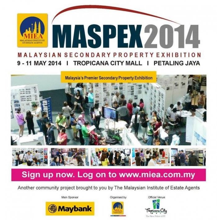 Malaysia Secondary Property Exhibition - MASPEX 2014