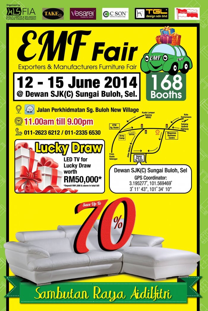 Exporters & Manufacturers Furniture Fair - EMF 2014