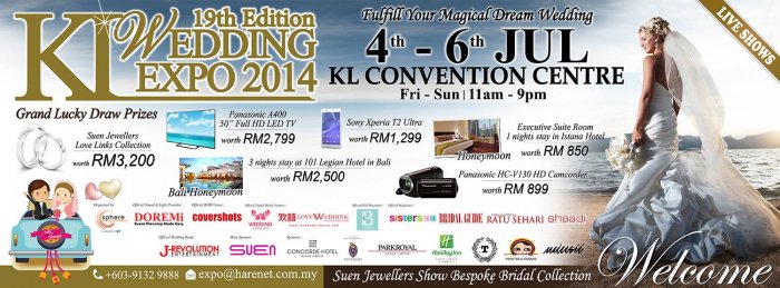 19th Edition KL Wedding Expo 2014