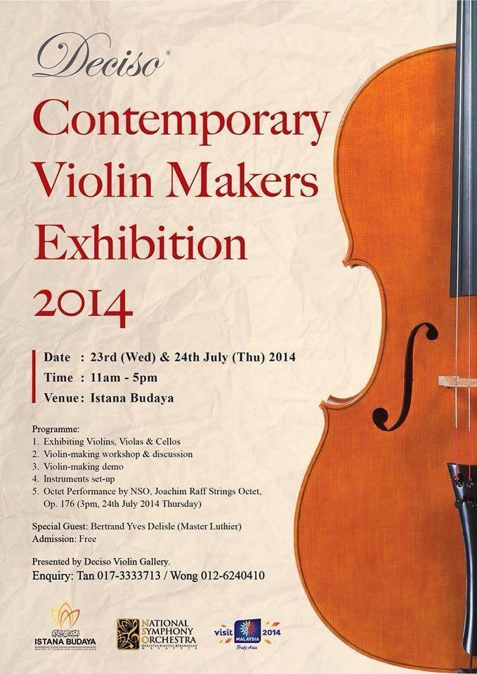 Deciso Contemporary Violin Makers Exhibition 2014