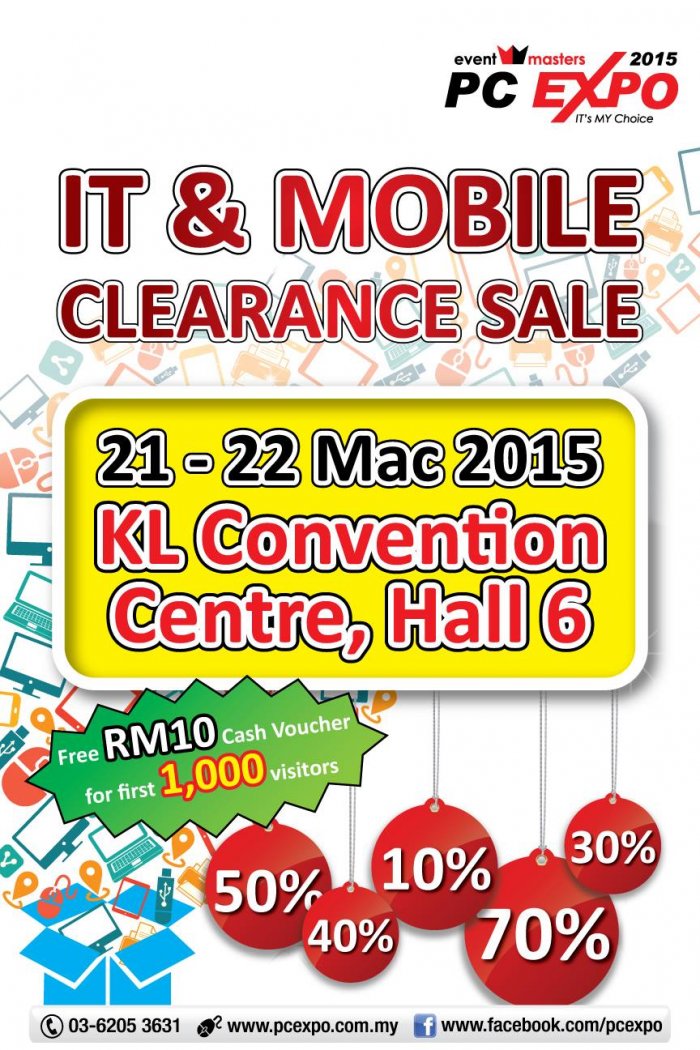 PC Expo IT & Mobile Clearance Sale 2015