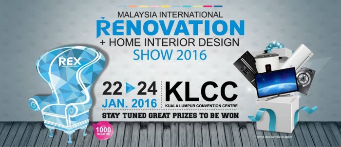Malaysia International Renovation + Home Interior Design Show 2016