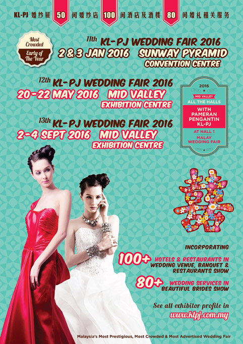 13th KL-PJ Wedding Fair 2016