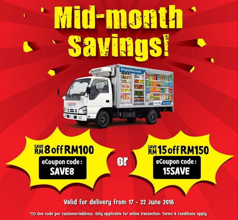 Tesco Mid Months Saving - Ramadan eCoupon Code