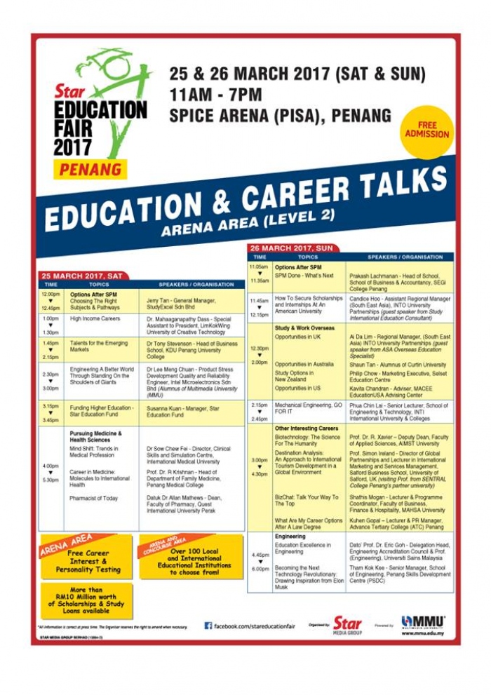 STAR Education Fair 2017 Penang