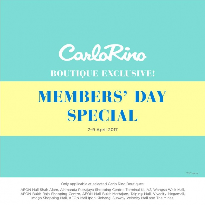 Carlo Rino Boutique Exclusive Member