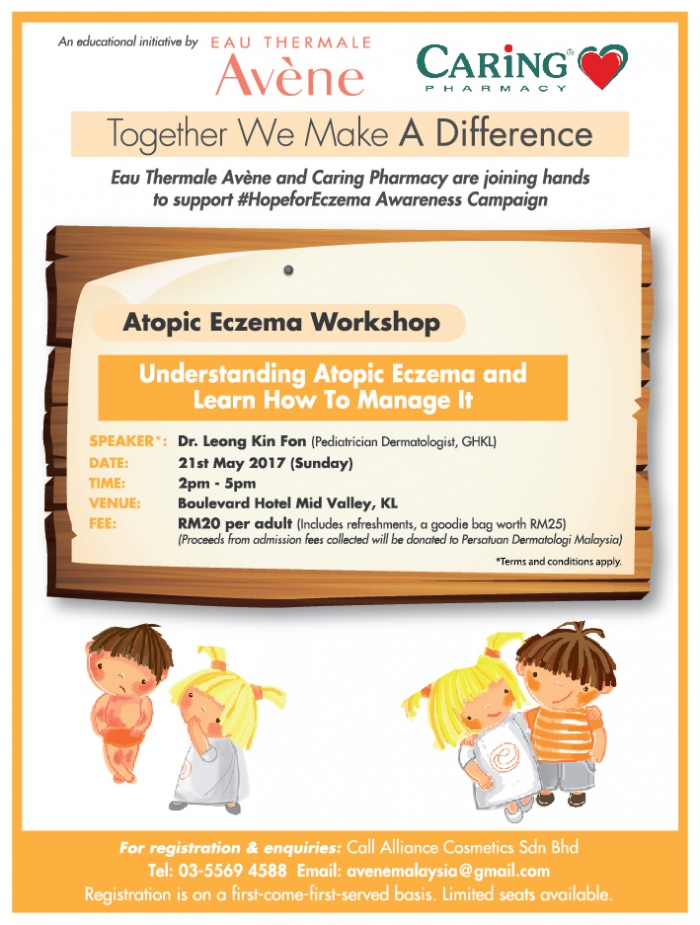 CARiNG Pharmacy & Eau Thermale Avene - Atopic Eczema Workshop