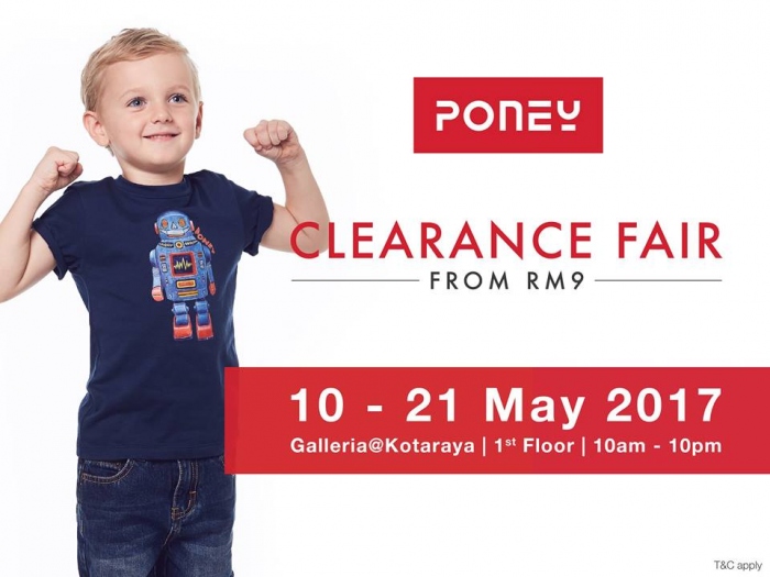 Poney Clearance Fair - Sale From RM9 (Johor Bahru)