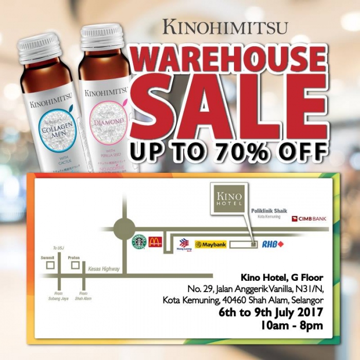 Kinohimitsu Warehouse Sale Up To 70% OFF