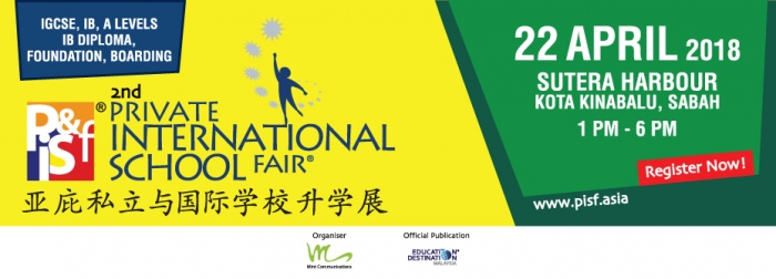 2nd Private International School Fair in Kota Kinabalu 
