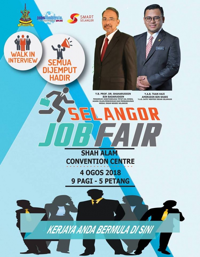 Selangor Job Fair 2018 @ Shah Alam