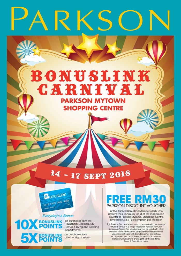 BonusLink Carnival @ Parkson MyTOWN Shopping Centre