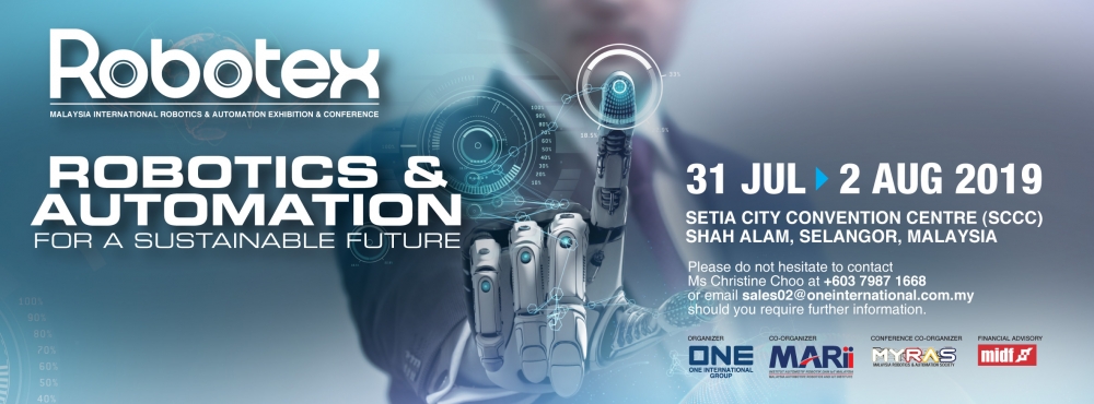 Robotex 2019 - Malaysia International Robotics & Automation Exhibition & Conference