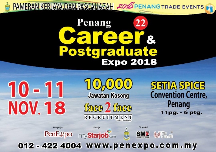 22nd Penang Career & Postgraduate Expo 2018