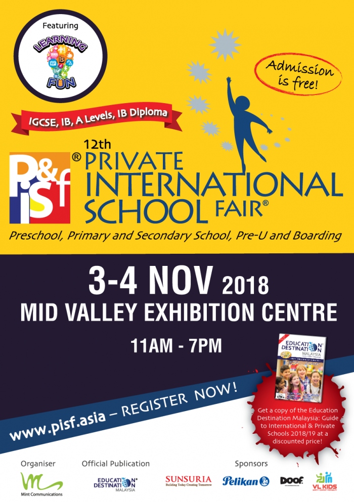 12th Private & International School Fair in Kuala Lumpur