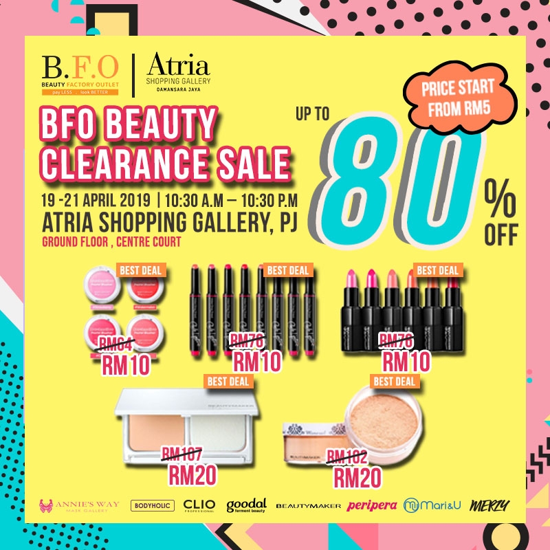 Beauty Factory Outlet Beauty Clearance Sale - Up To 80% OFF