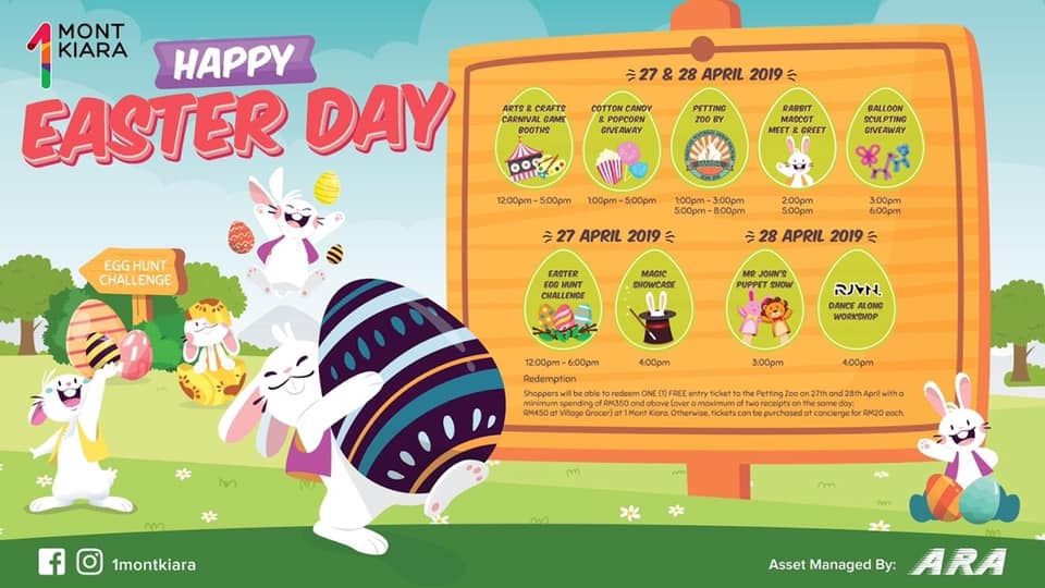Easter Day Celebration at 1 Mont Kiara