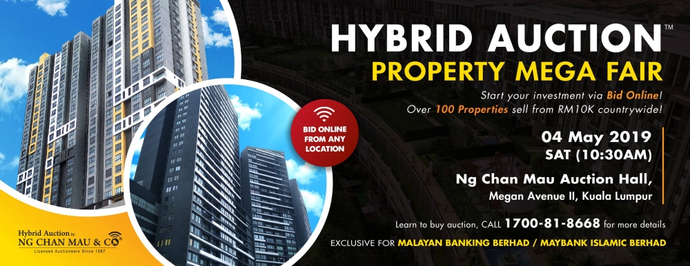 Hybrid Auction Property Mega Fair by Maybank