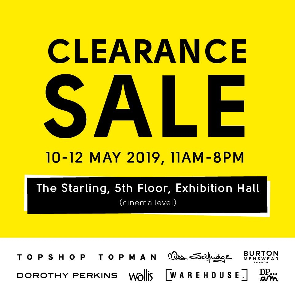 F3 (Fashion Fast Forward Malaysia) Clearance Sale - Up To 80% OFF