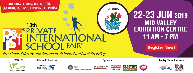 13th Private & International School Fair in Kuala Lumpur