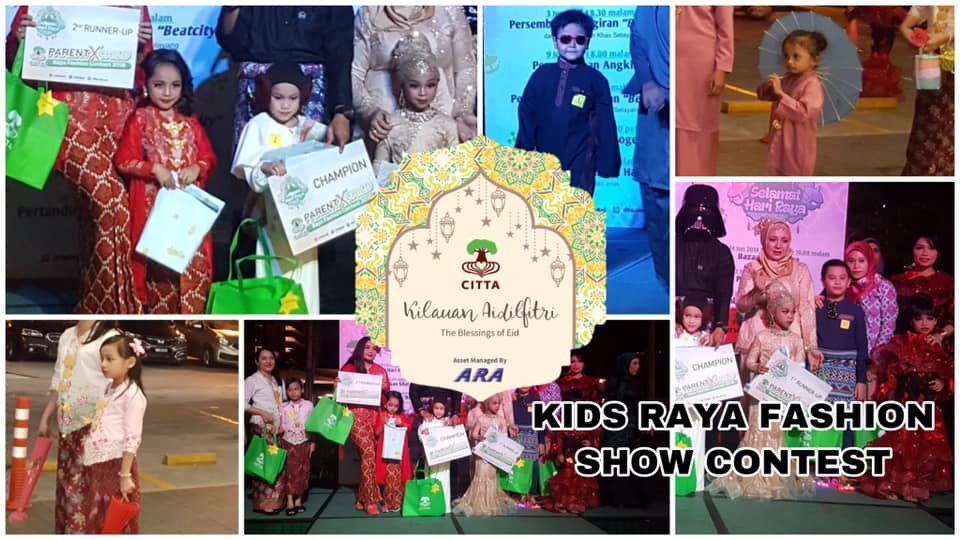 CITTA Mall Kids Raya Fashion Show Contest