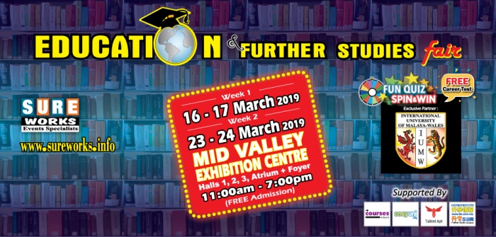 Education & Further Studies Fair (Week 1) 2019