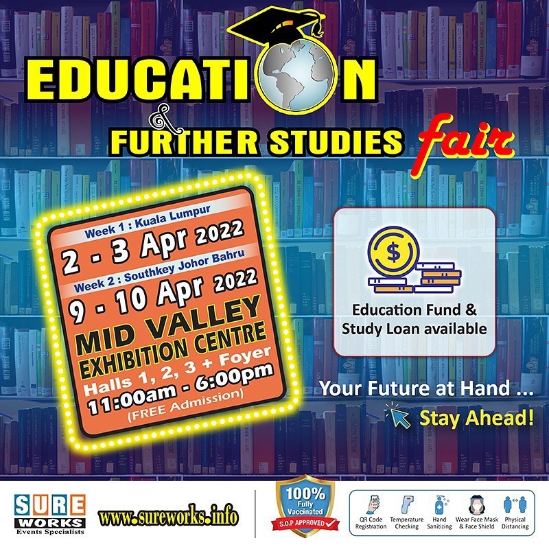 Education & Further Studies Fair (Week 1) 2022