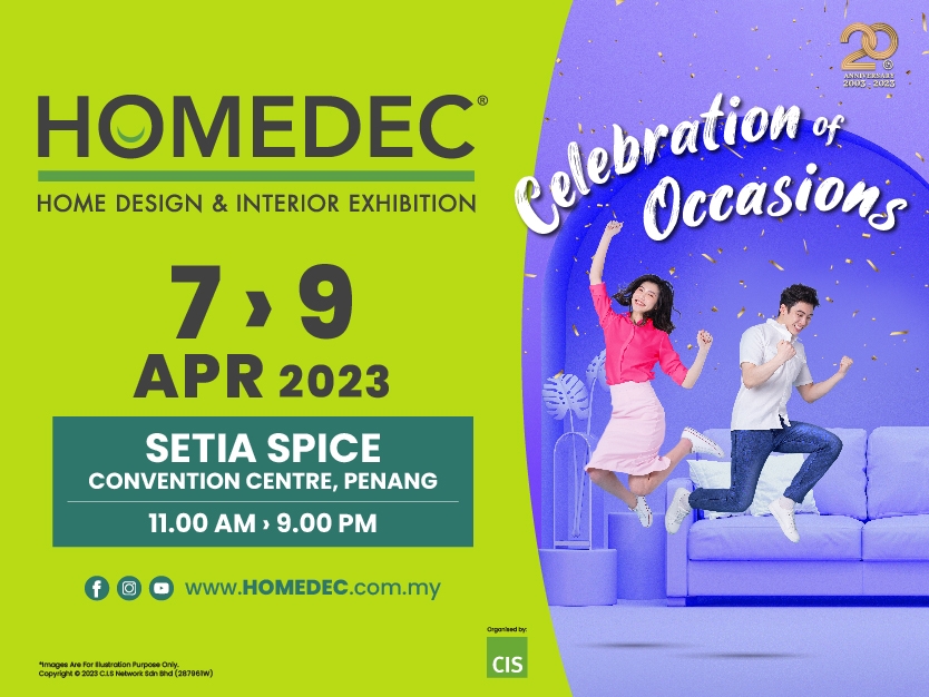 HOMEDEC Penang 2023: HOME DESIGN & INTERIOR EXHIBITION