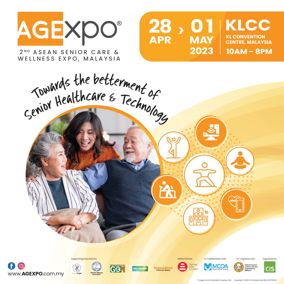 AGExpo: 2nd ASEAN SENIOR CARE & WELLNESS EXPO, MALAYSIA
